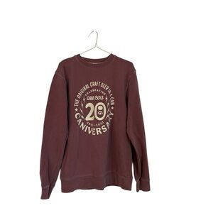 Independent, trading company, 20th Anniversary crew neck sweat shirt size